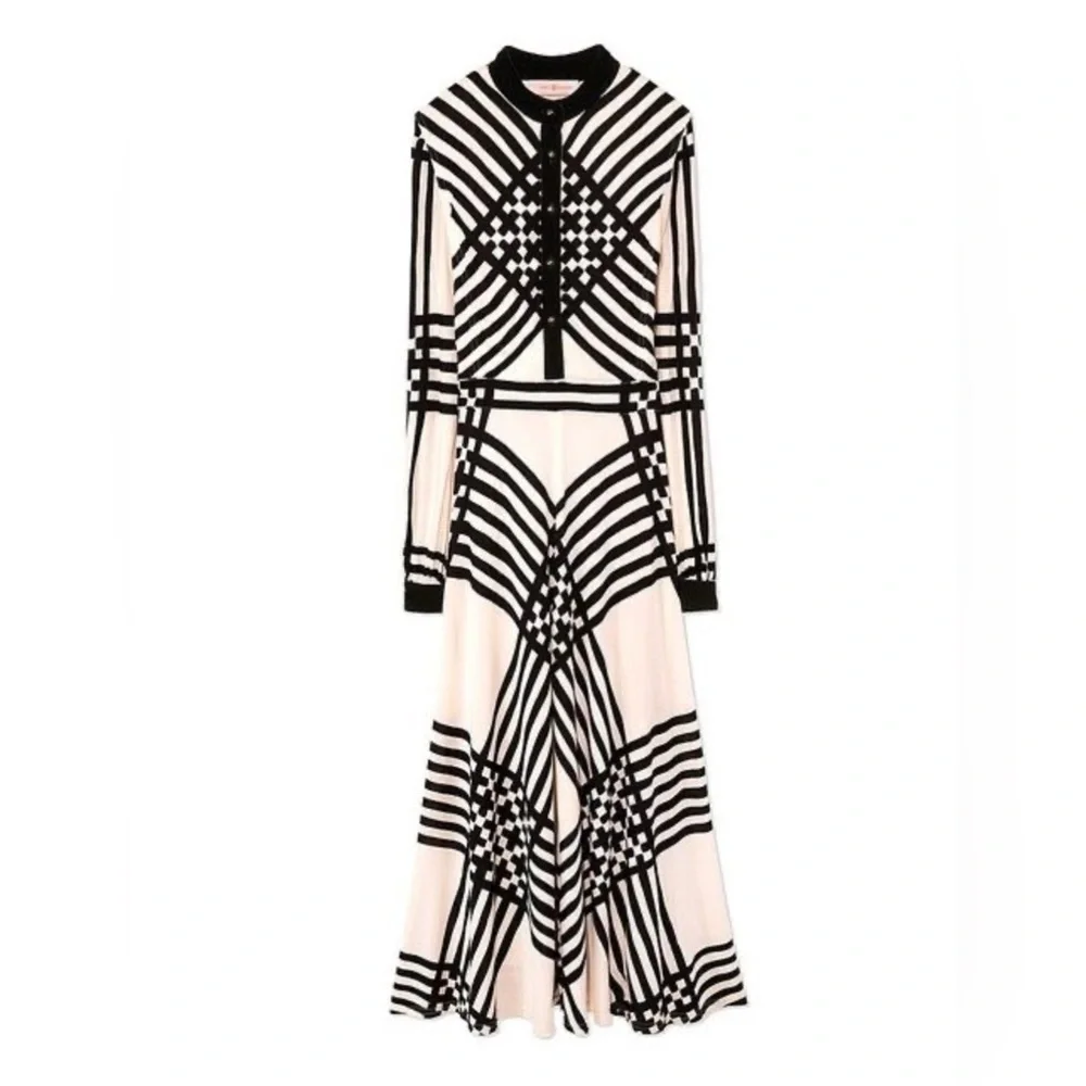 Tory Burch Anja Dress size medium rare geo